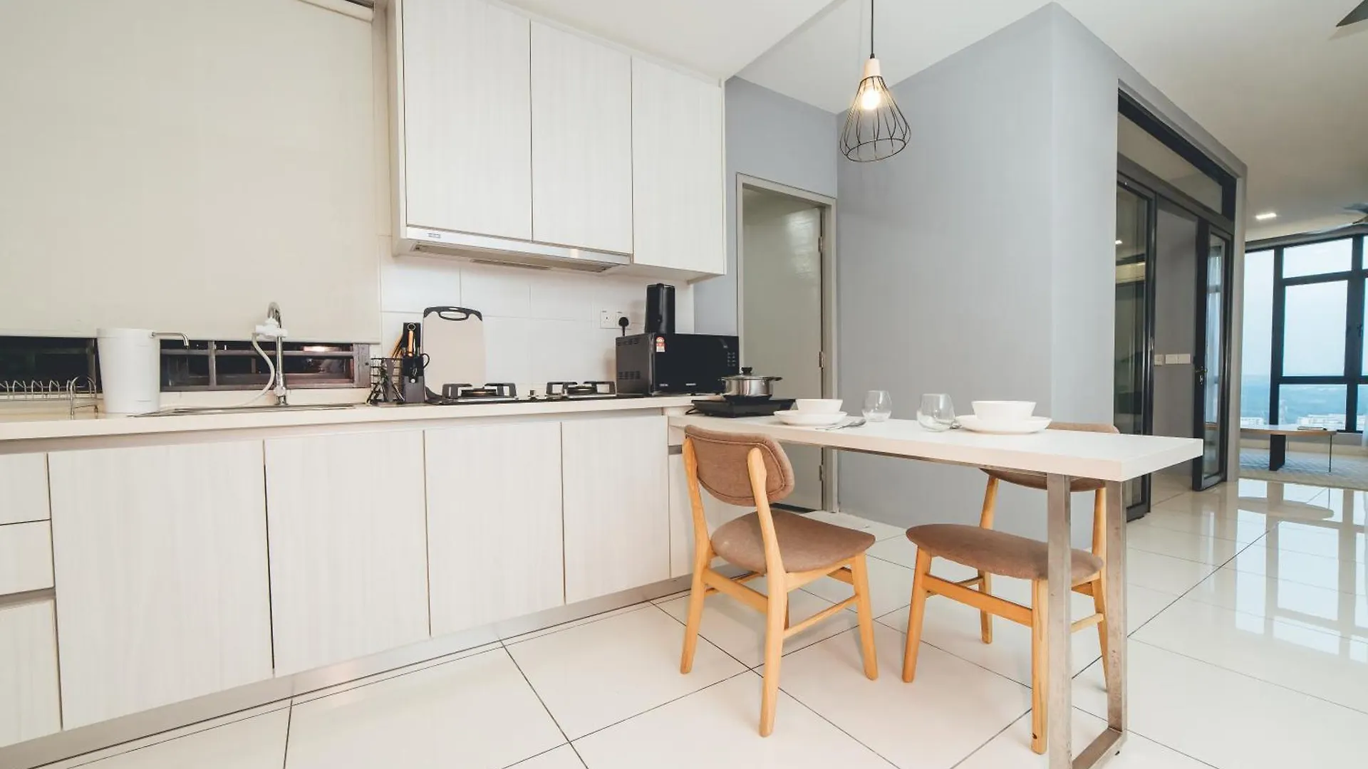 Apartmán 1Tebrau Serenity Studio Suite Nr Columbia Hospital By Our Stay Johor Bahru Malajsie