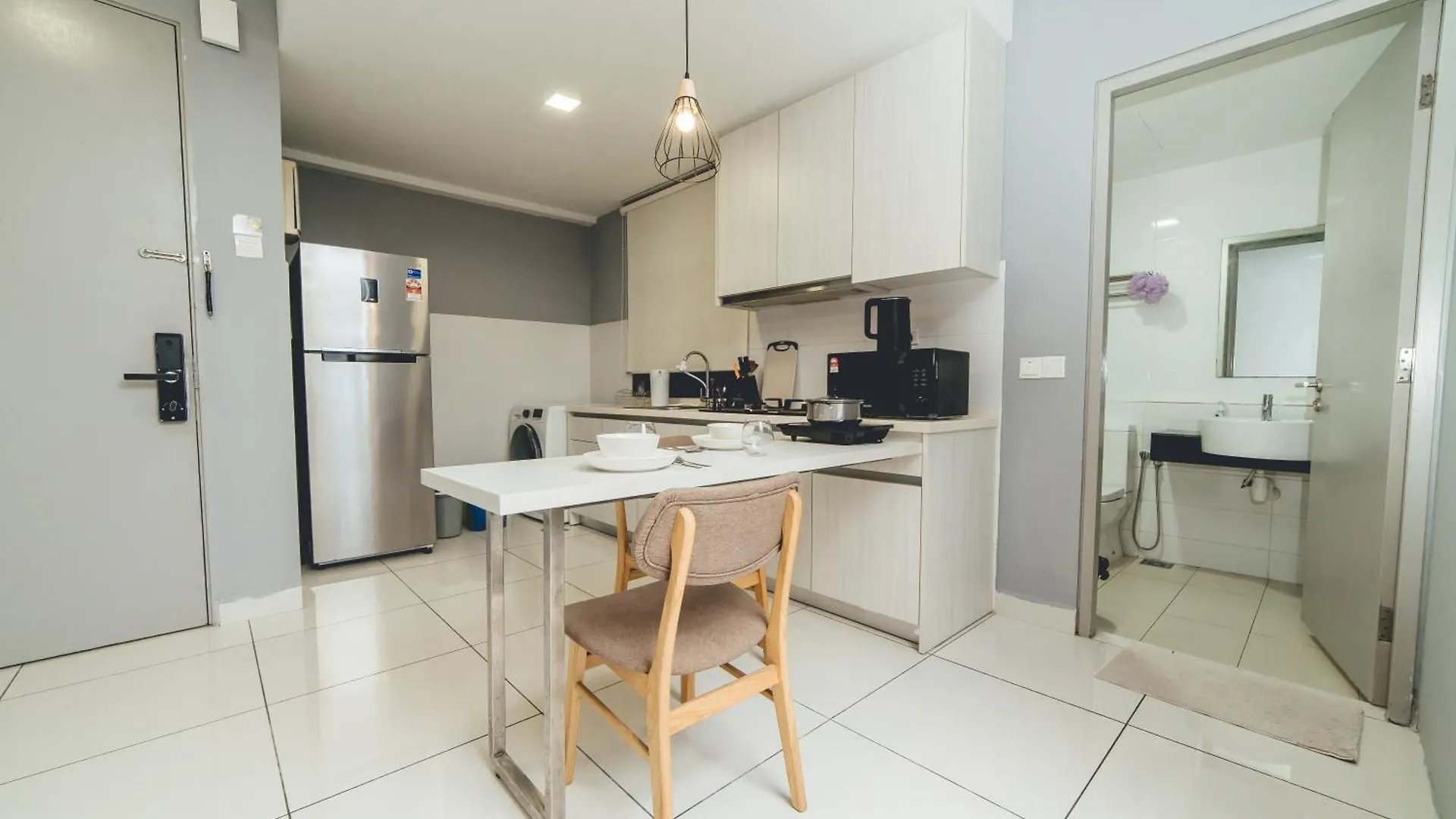 Apartmán 1Tebrau Serenity Studio Suite Nr Columbia Hospital By Our Stay Johor Bahru